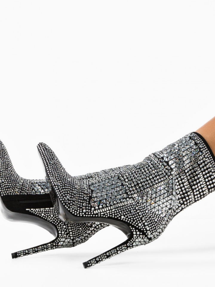 Botine dama Field Negri