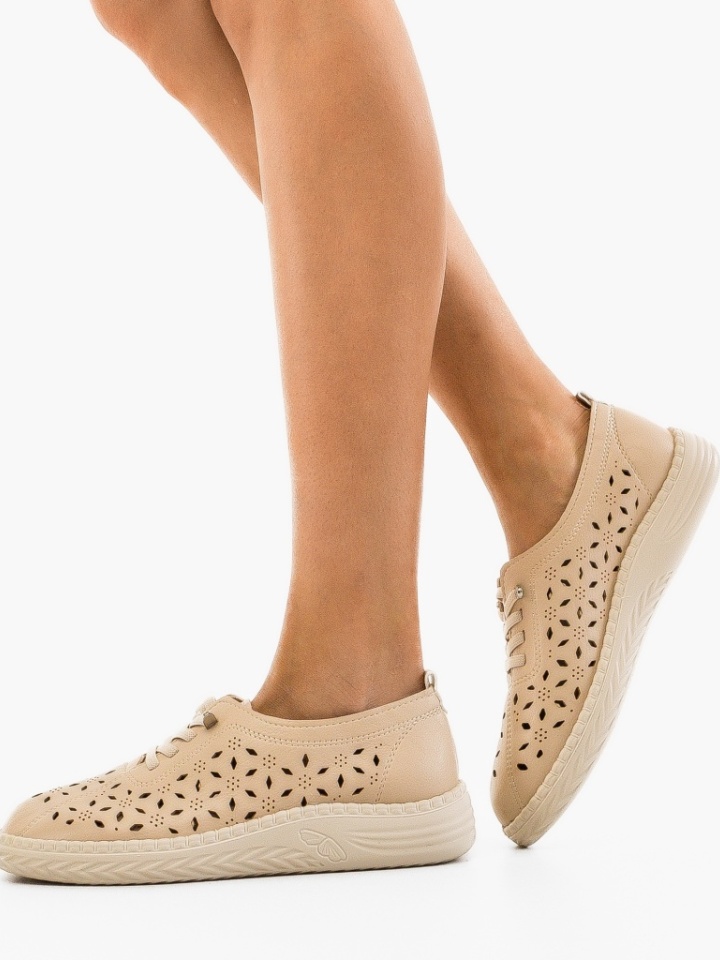 Pantofi Casual dama Guha Bej