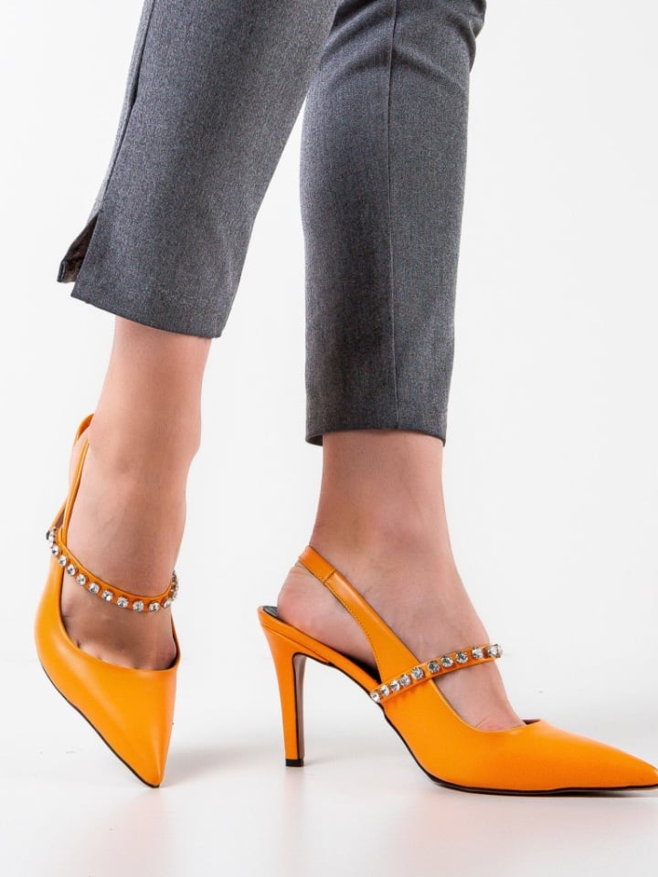 Pantofi dama Ogal Portocalii