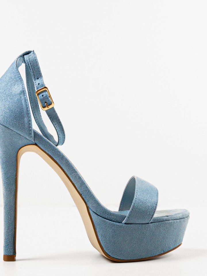 Sandale cu toc Olink Negre