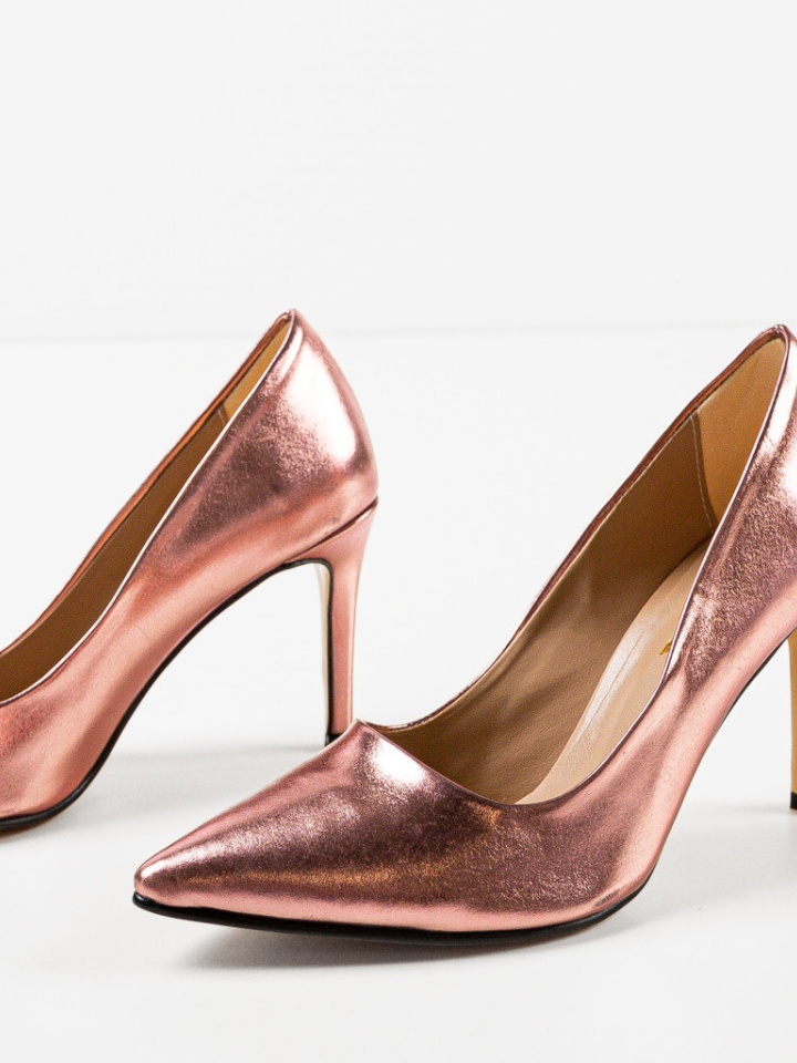 Pantofi cu toc Weps Bej 4