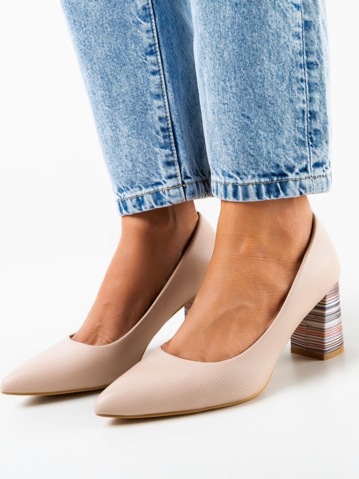 Pantofi Jaylen Bej 2