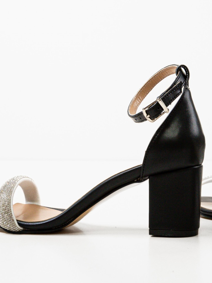 Sandale cu toc Rartal Negre