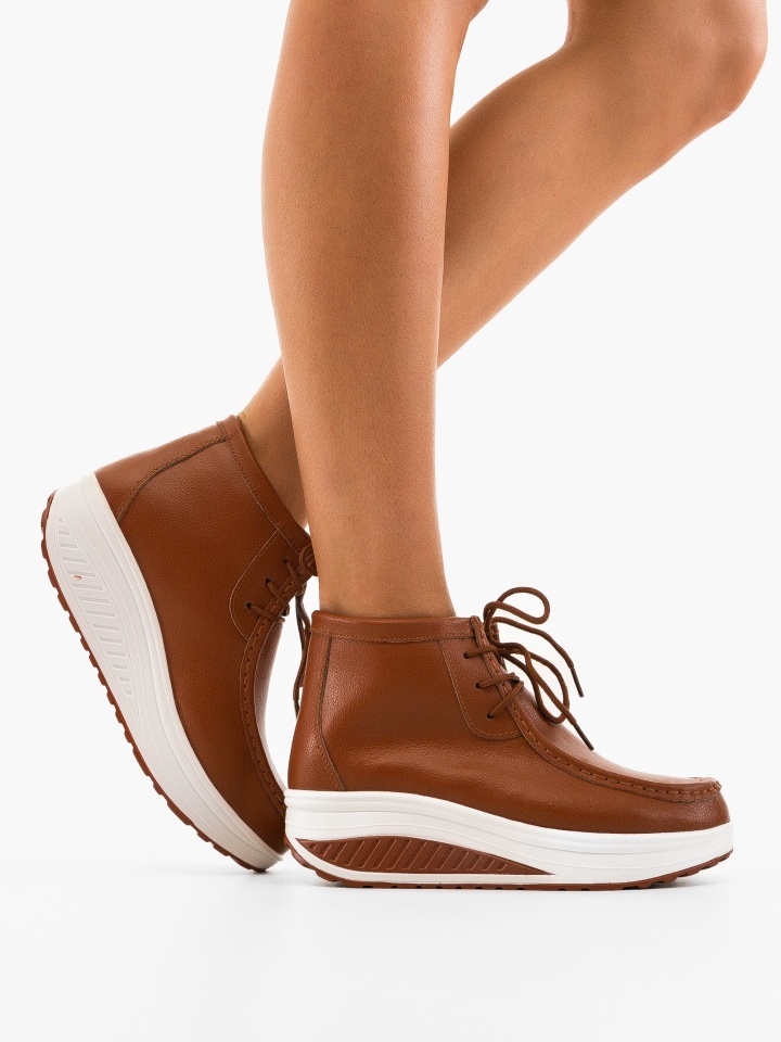 Pantofi Casual Vinto Camel
