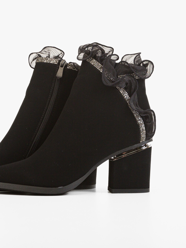 Botine dama Levine Negre