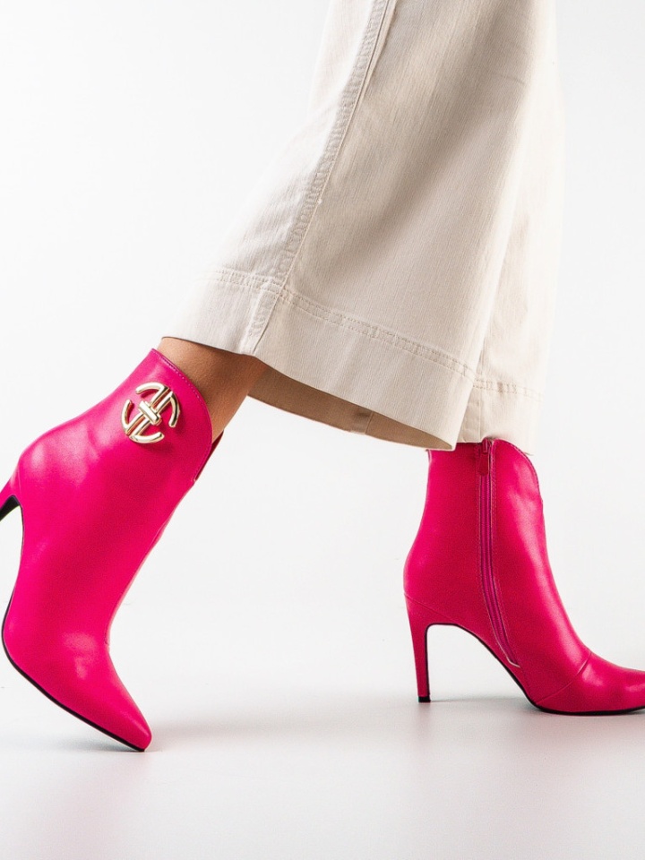 Botine dama Cassia Fuchsia