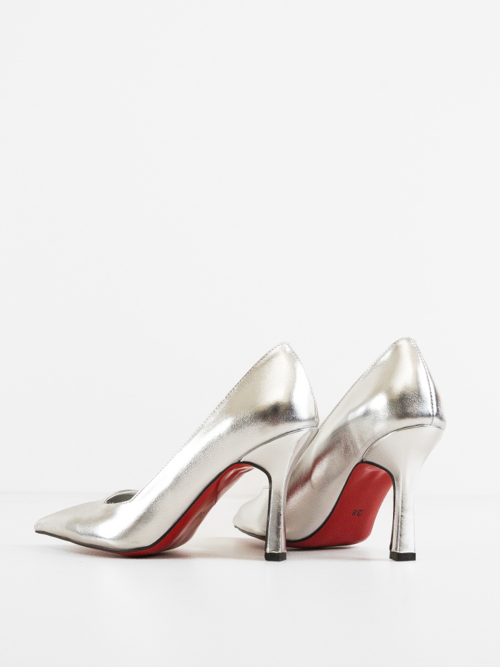 Pantofi stiletto Vobka Bej
