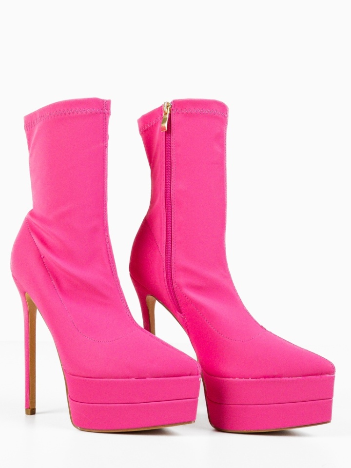 Botine dama Kato Fuchsia