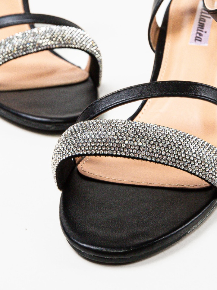 Sandale cu toc Helmi Negre