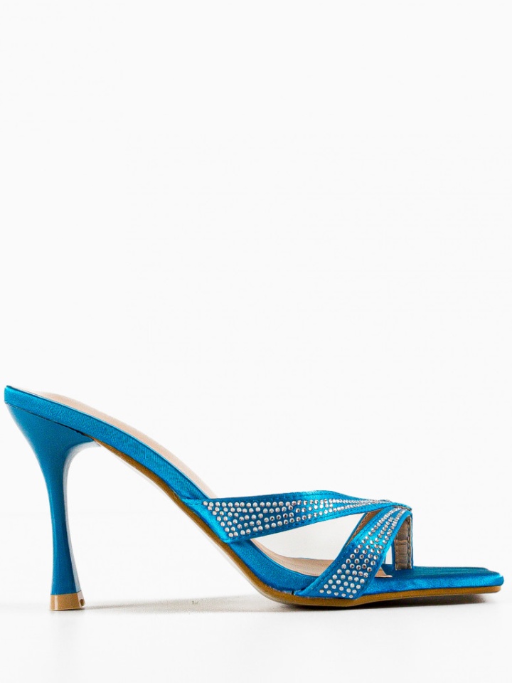 Saboti cu toc Mura Albastri