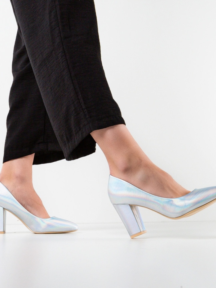 Pantofi dama Sami Argintii