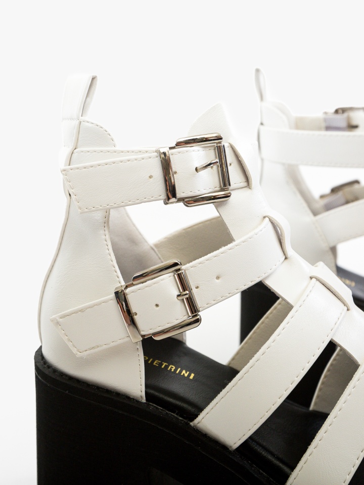 Sandale cu toc Jonty Negre