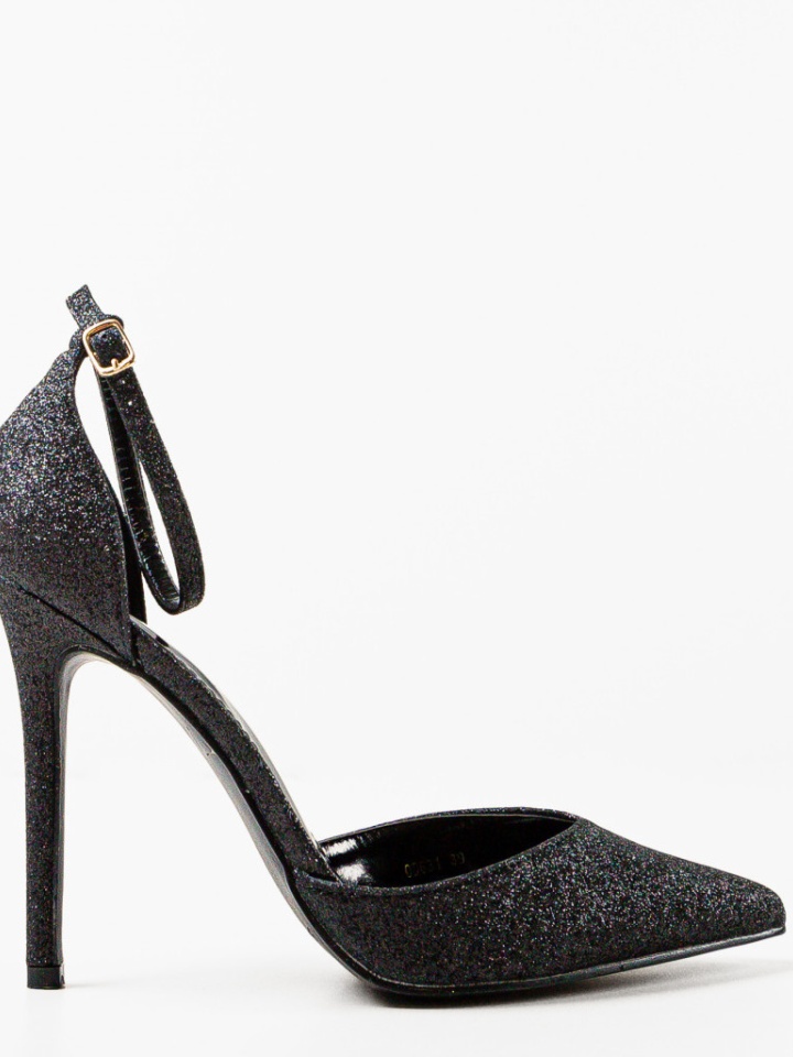 Pantofi cu toc Sofly Argintii