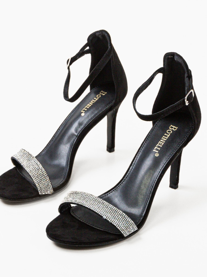 Sandale cu toc Kandrev Fuchsia