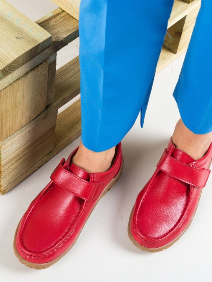 Pantofi Casual Kidd Rosii