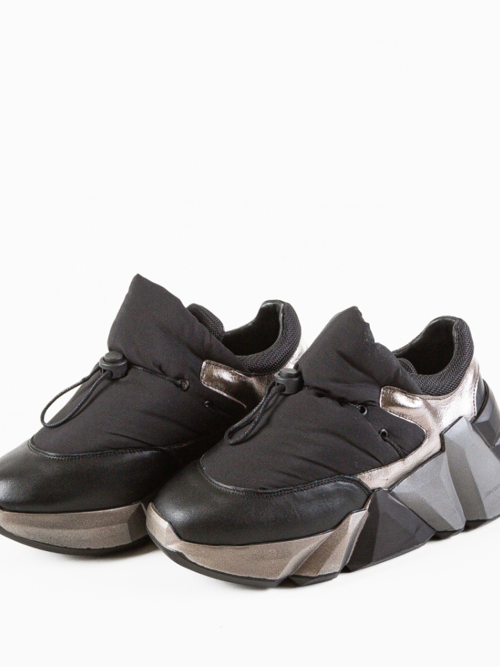 Sneakers dama Plicay Negri 2