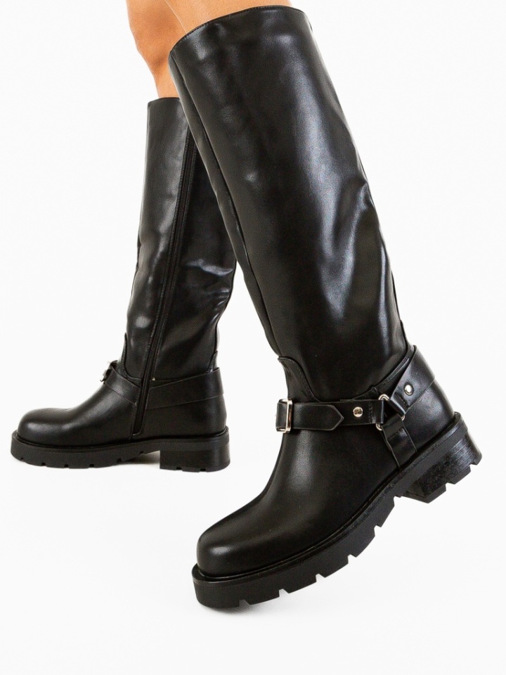 Cizme dama Simran Negre