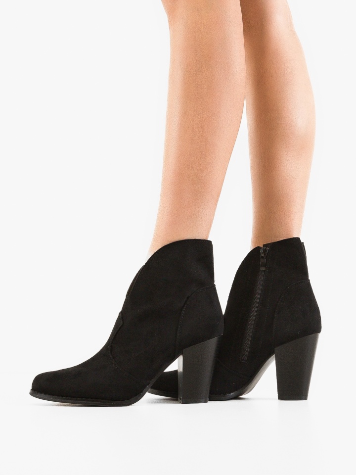 Botine dama Grace Bej