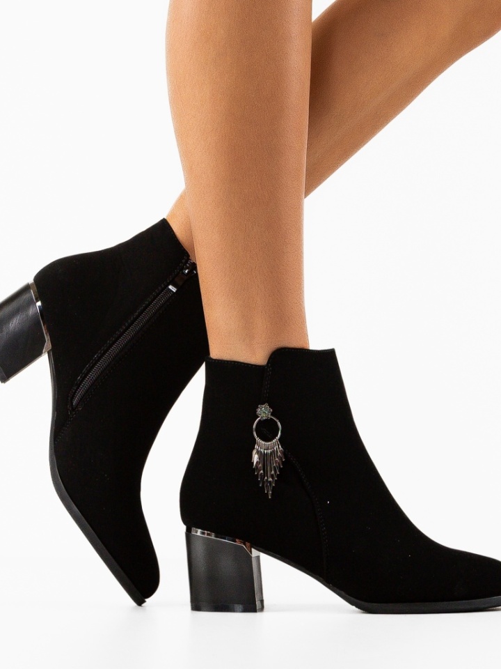 Botine dama Willia Negre