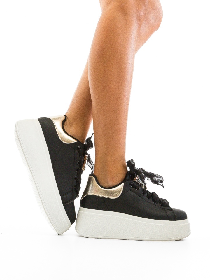 Sneakers dama Rhiann Argintii