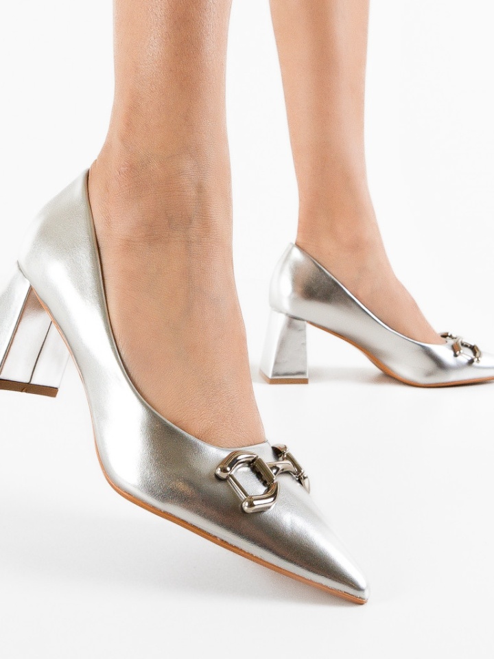 Pantofi dama Turan Argintii