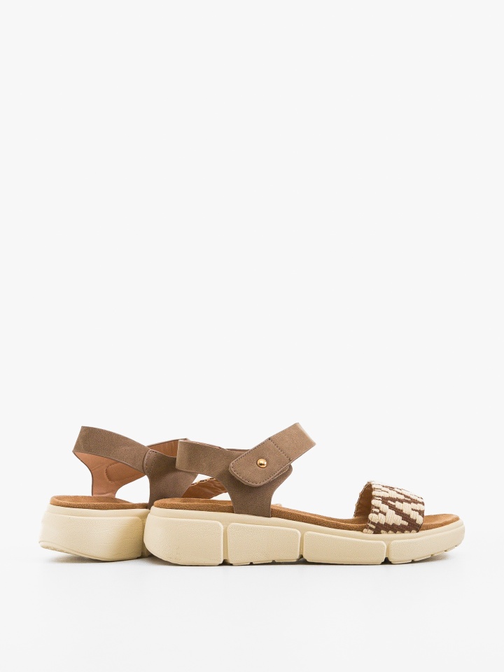 Sandale dama Feciulia Camel