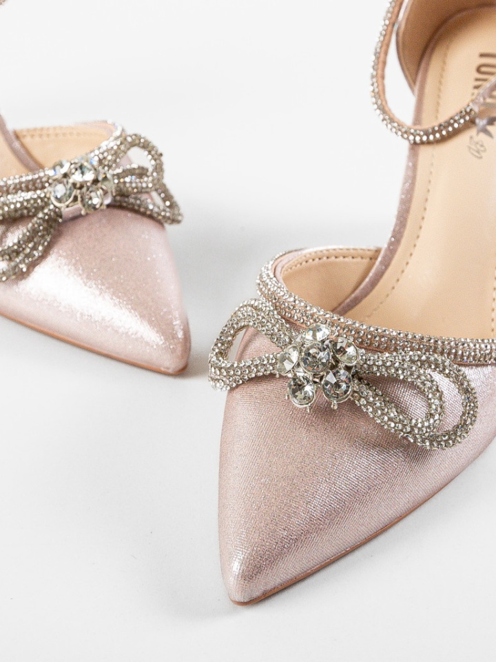 Pantofi cu toc Lester Bej 2