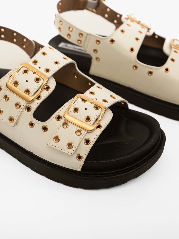 Sandale dama Rhea Albe