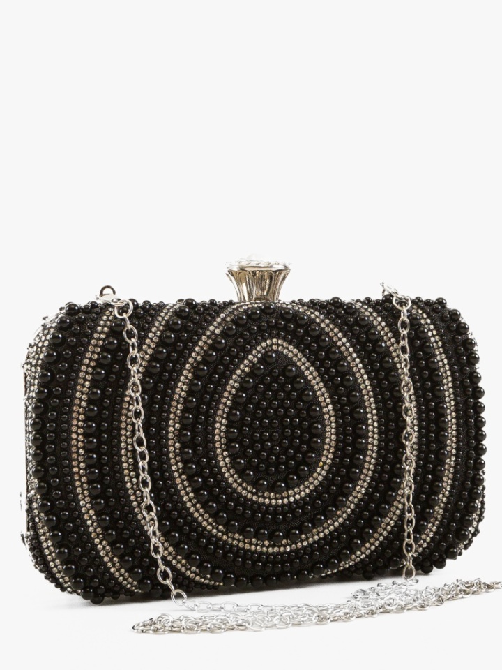 Geanta plic Perlosa Neagra