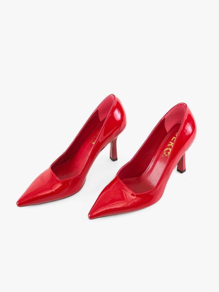 Pantofi stiletto Vobka Bej