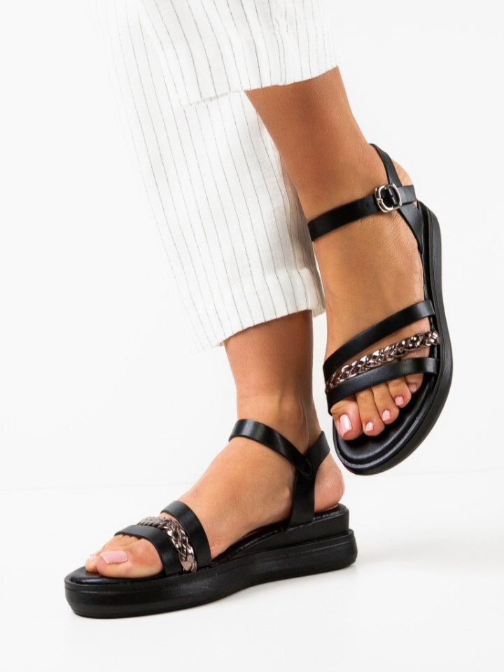 Sandale dama Varast Negre