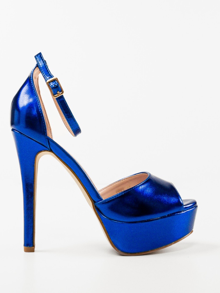 Sandale cu toc Remiel Negre