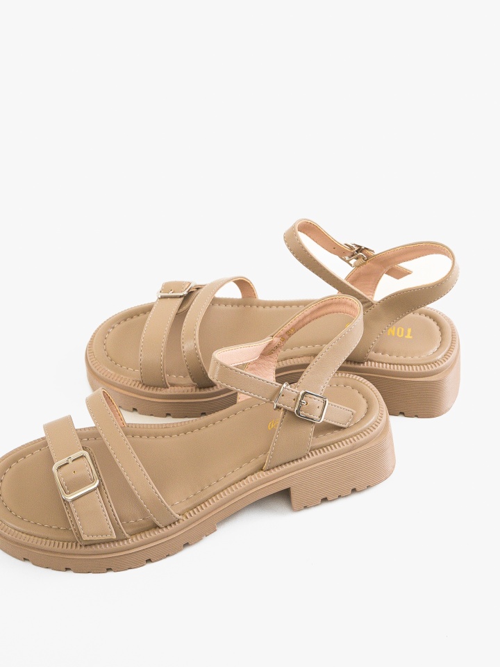 Sandale dama Mavy Bej