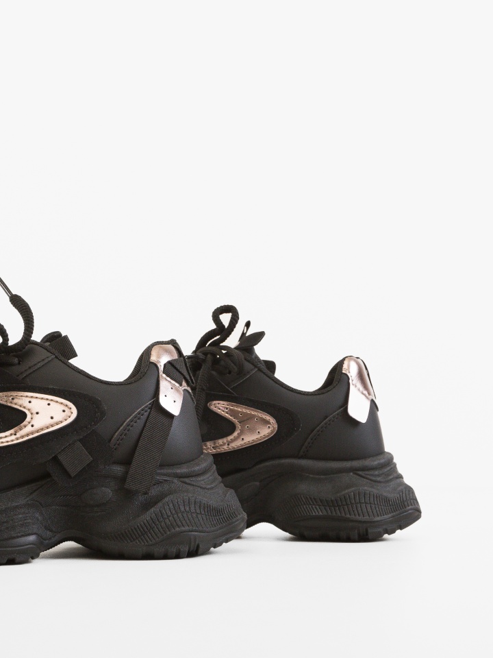 Sneakers dama Lillian Negre