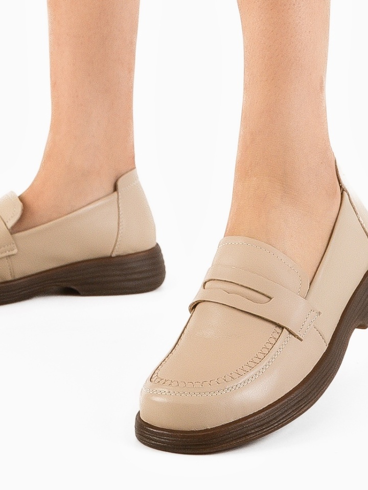 Pantofi Casual Byertes Bej