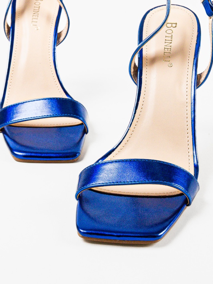 Sandale cu toc Ynyman Albe