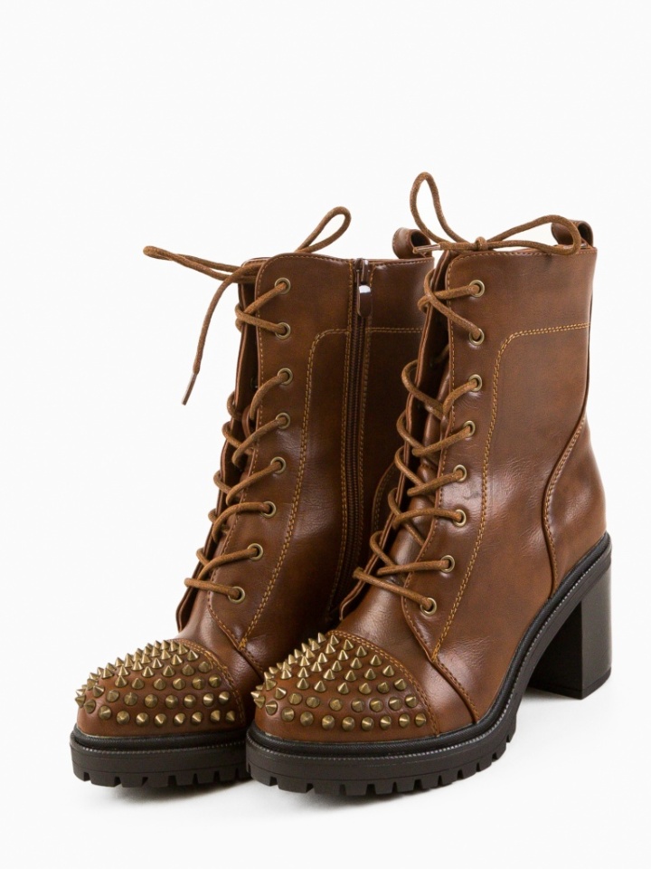 Botine dama Coelho Camel