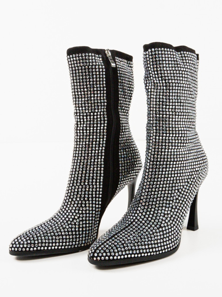 Botine dama Wobiza Negre