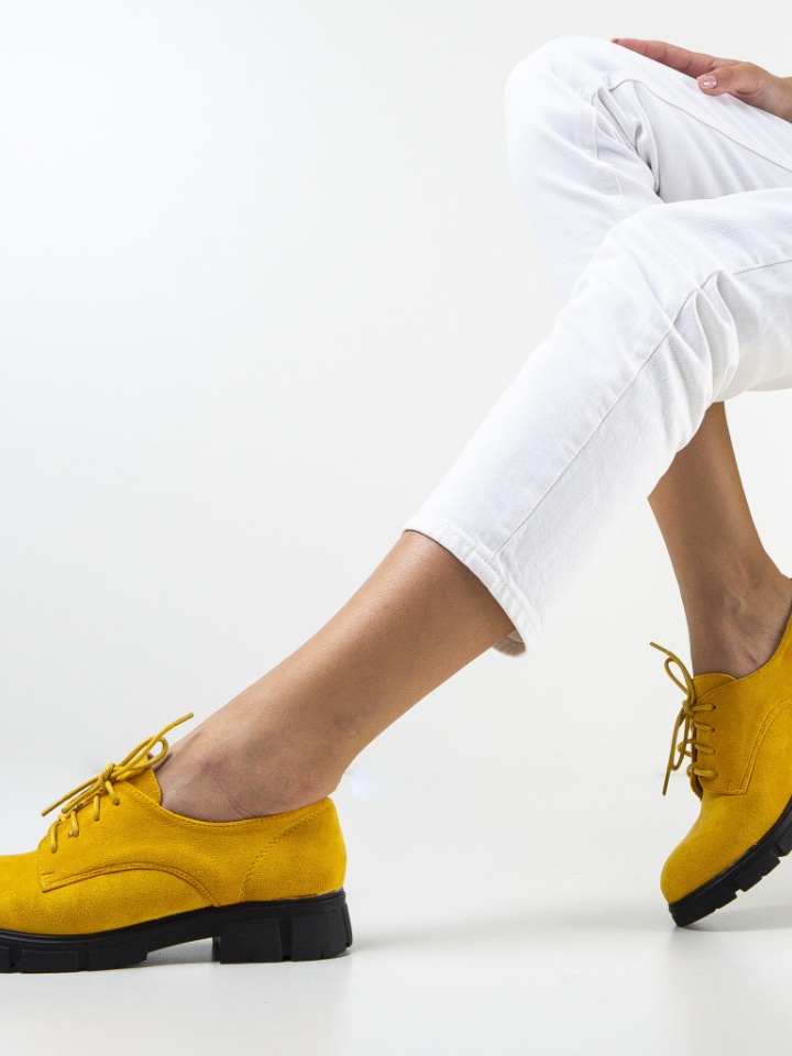 Pantofi Casual Tobi Galbeni