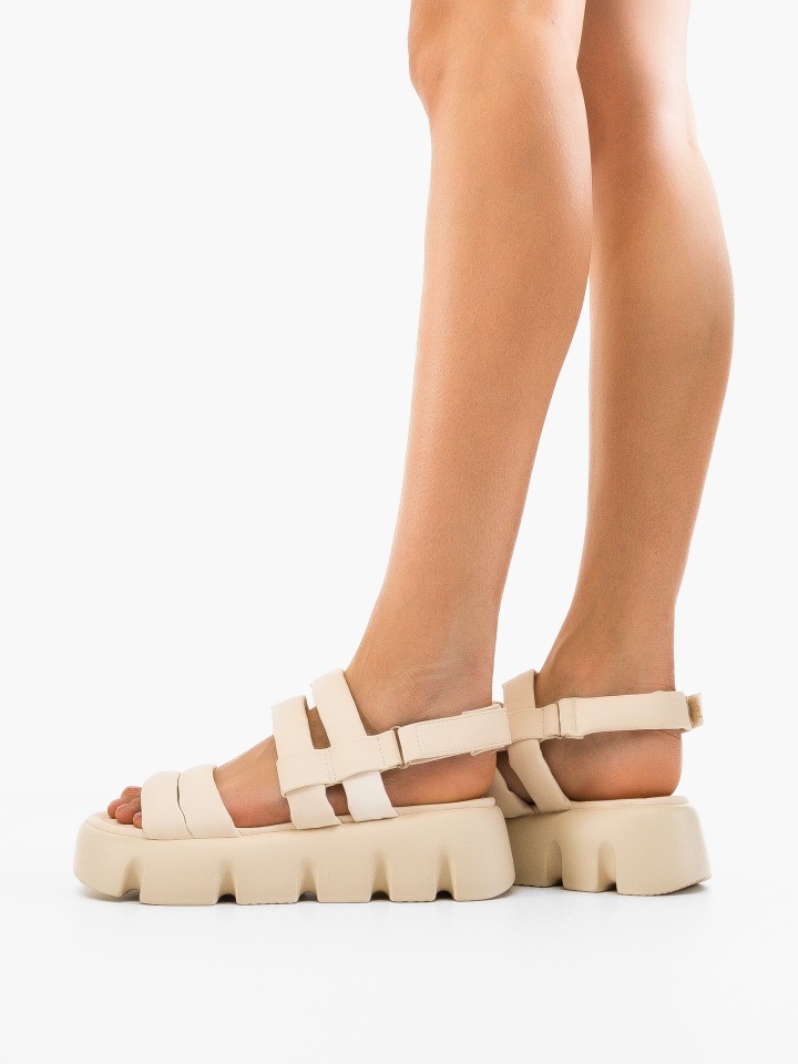 Sandale dama Cairo Bej 2