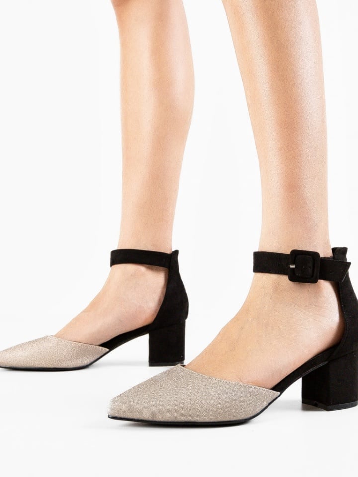 Pantofi dama Arbeu Argintii