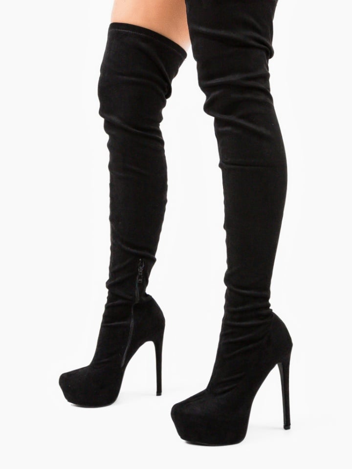 Cizme dama Motaks Negre