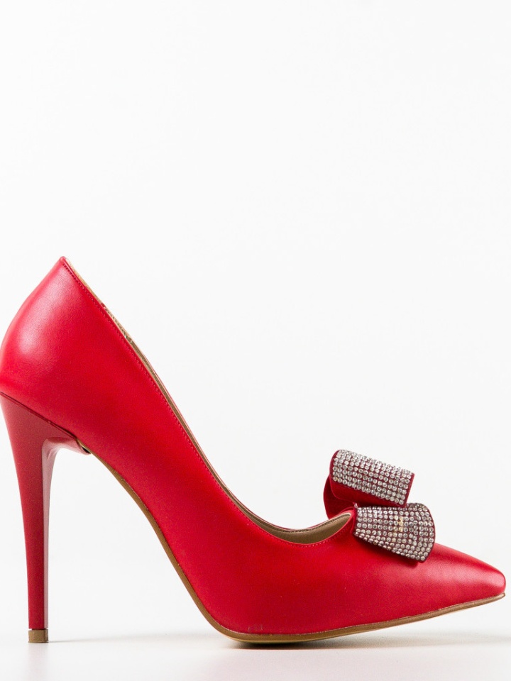 Pantofi cu toc Farma Rosii 2