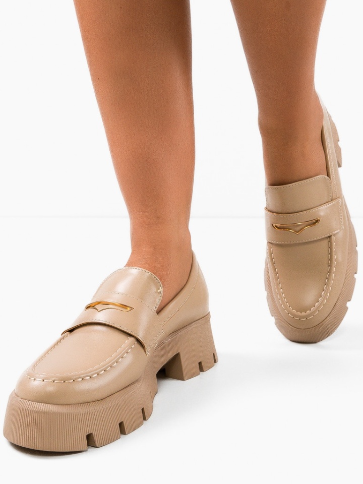 Pantofi Casual House Bej