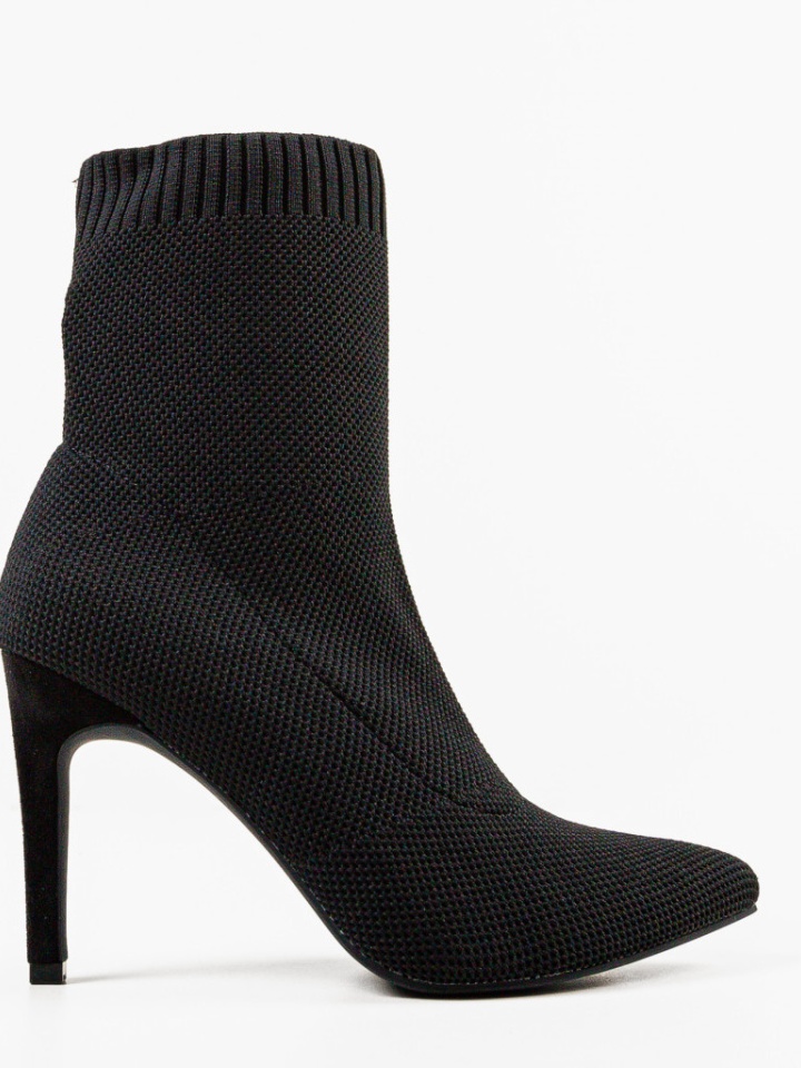 Botine dama Compton Negre