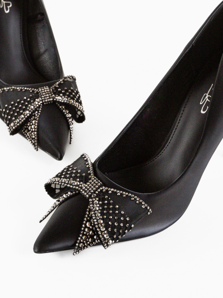 Pantofi cu toc Olybya Negri