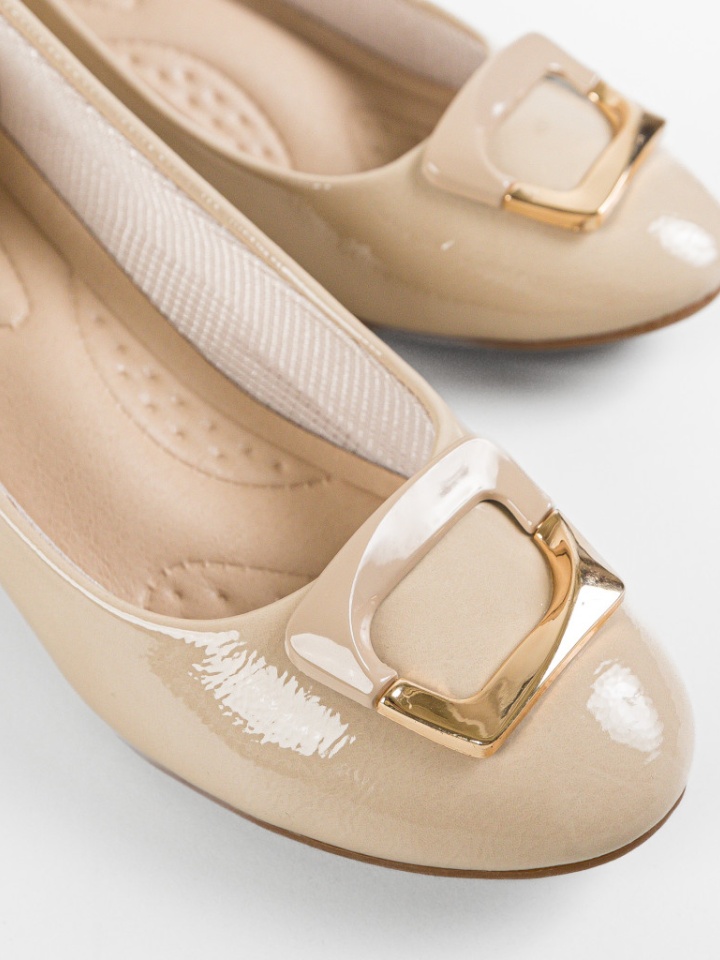 Pantofi dama Collier Bej