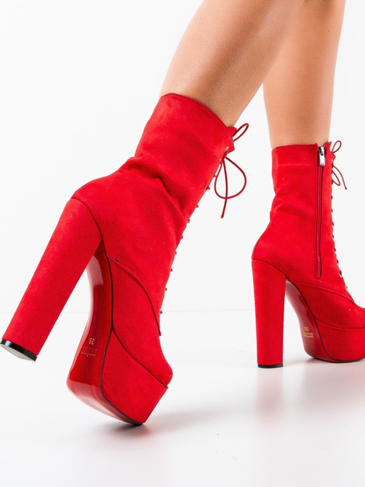 Botine dama Daxing Negre