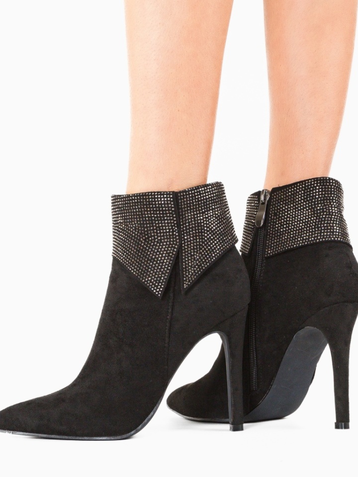 Botine dama Emmerso Negre