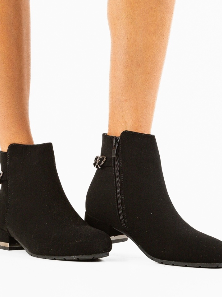 Botine dama Solis Negre